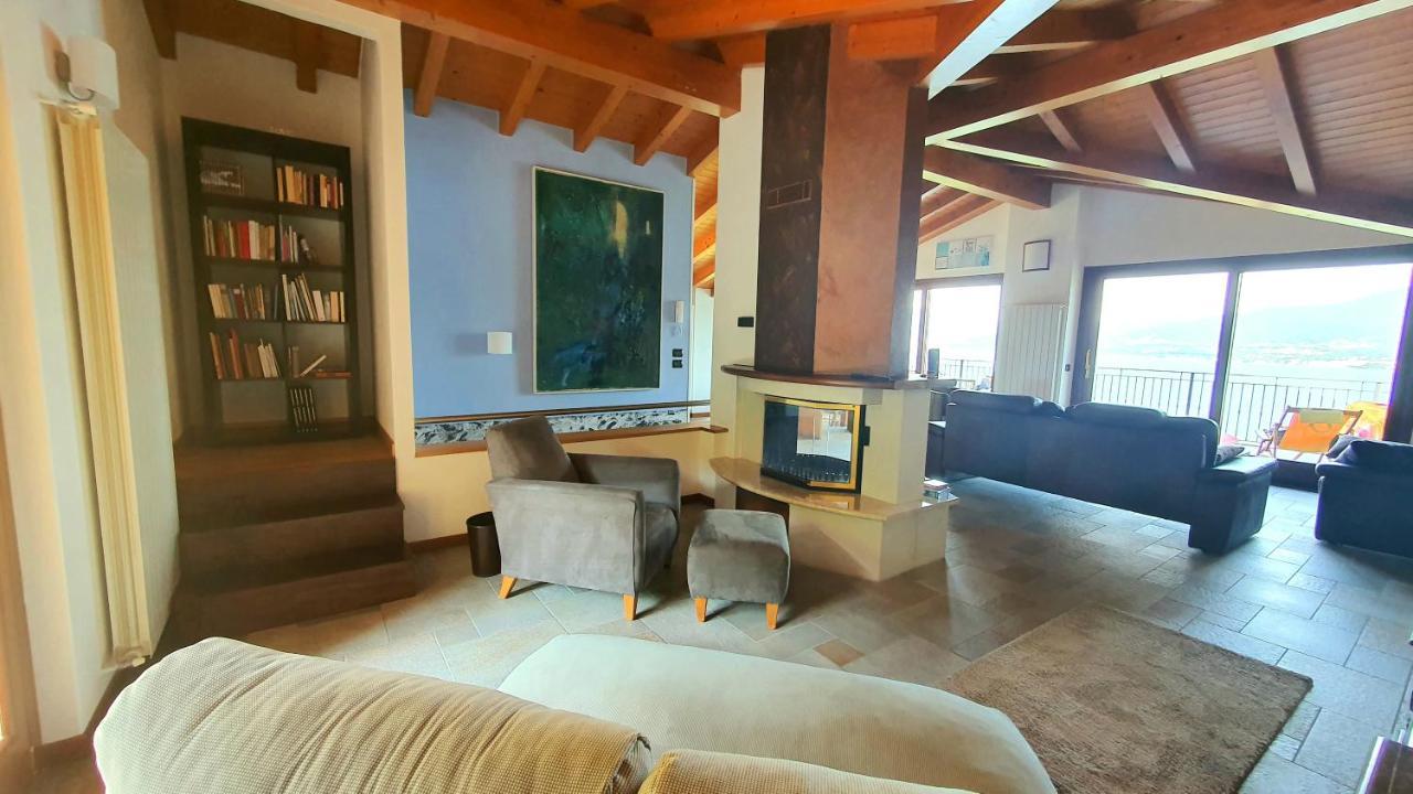 Bella Vista Lago Maggiore Einzigartiger Blick 365 Tagen กิฟฟา ภายนอก รูปภาพ
